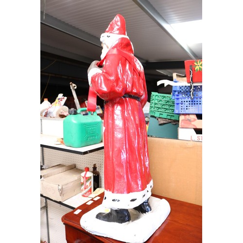 94 - Large fiberglass Father Christmas