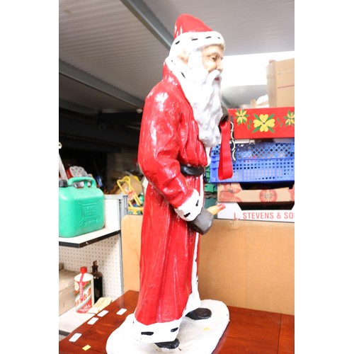 94 - Large fiberglass Father Christmas