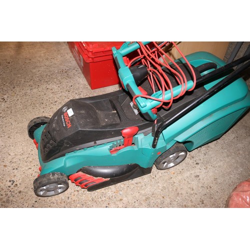 140A - Bosch electric lawnmower - warranted until noon Tues following the above sale