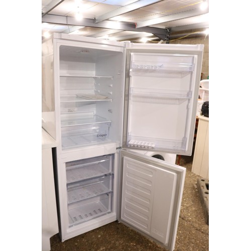 194 - Beko fridge freezer - warranted until 12 noon Tuesday following the above sale