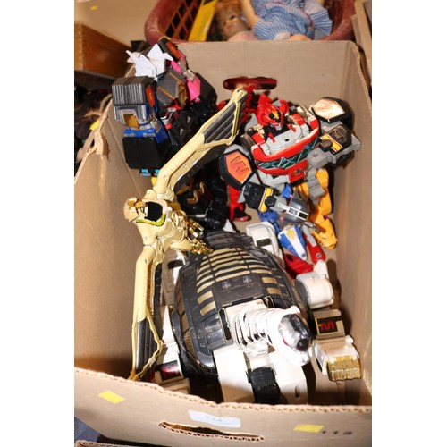 223 - Power Ranger & Transformer toys