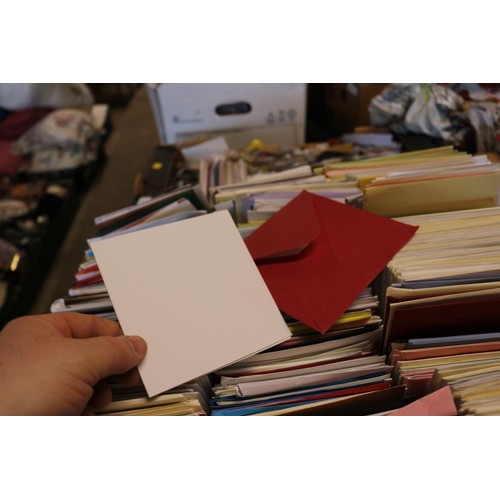 237 - Envelopes with cards ready for crafting card making