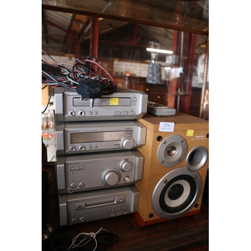 274 - Technics HiFi - warranted until 12 noon Tuesday following the above sale