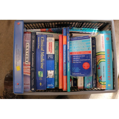 279 - 4 boxes of books