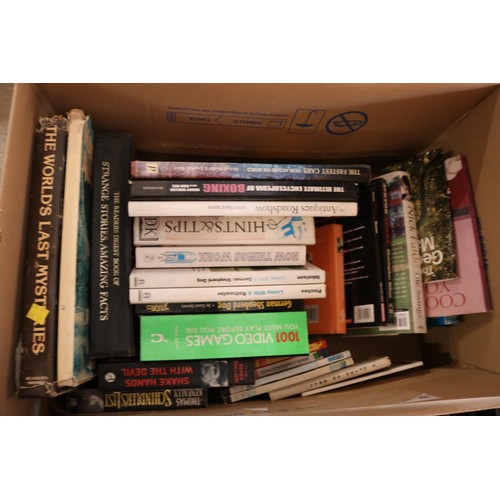 279 - 4 boxes of books