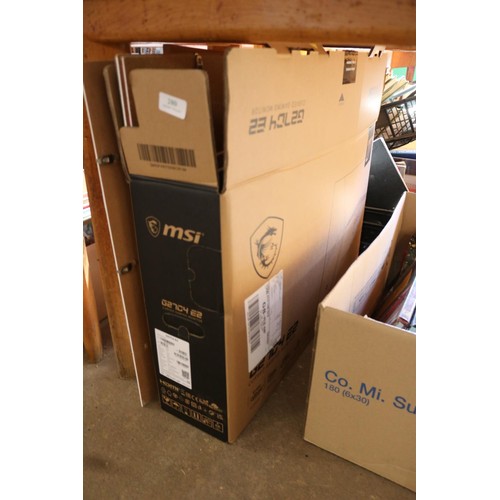 280 - Box of misc pictures & picture frames