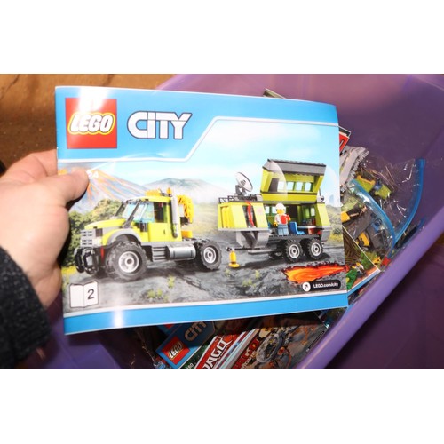 284 - Large box of Lego sets, individually bagged with instructions