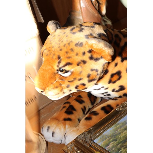 357 - Leopard soft cuddly toy