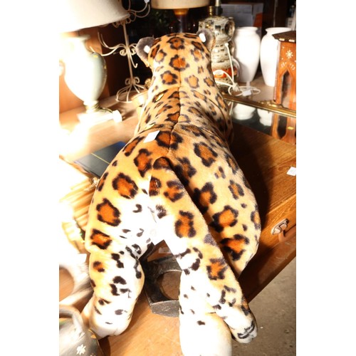 357 - Leopard soft cuddly toy