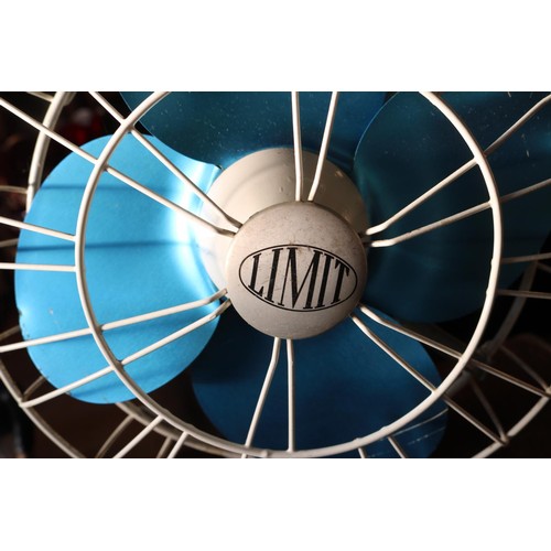 372 - Antique desk fan - to be rewired by a qualified electrician