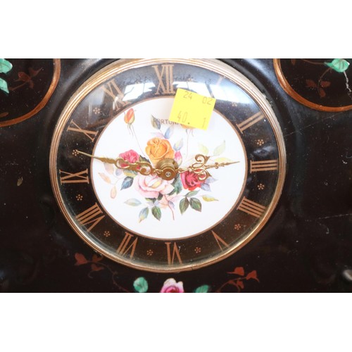 382 - Large decorative ceramic clock