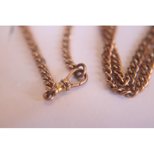 441A - Gold coloured chain (tested not gold)