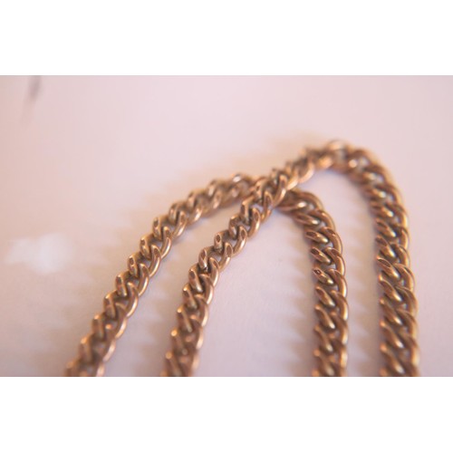 441A - Gold coloured chain (tested not gold)