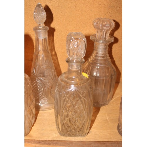 468 - Various decanters