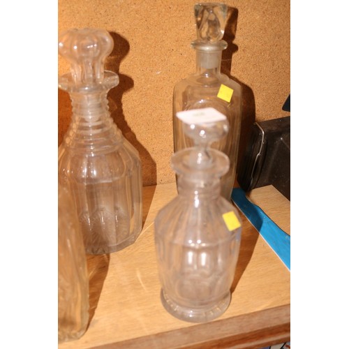 468 - Various decanters