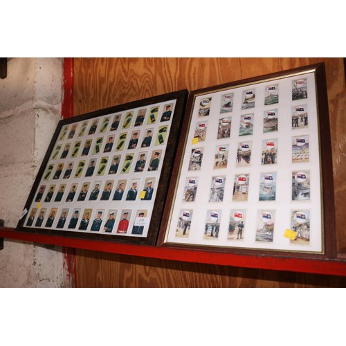 475 - Wills cigarette cards in 2 picture frames