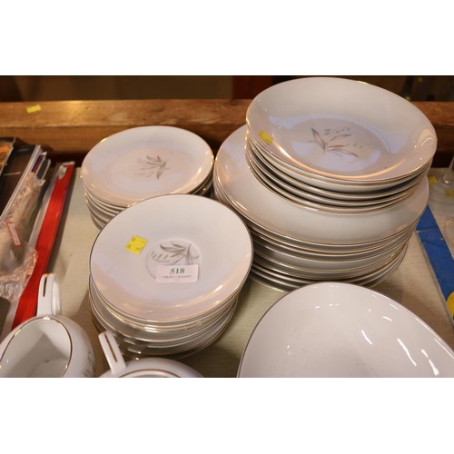 518 - Kayson's fine china Japan cups, saucers, bowls, dishes & plates