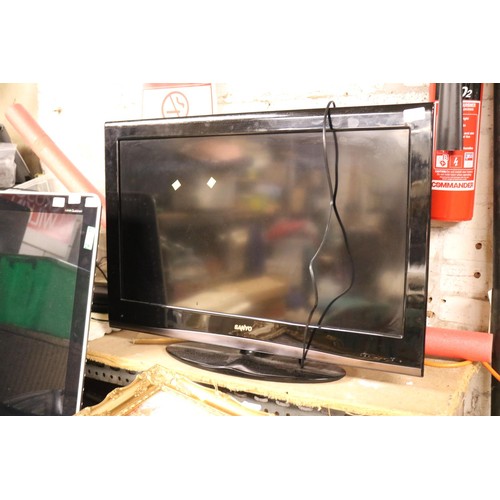 86 - Sanyo tv - warranted until 12 noon Tuesday following the above sale