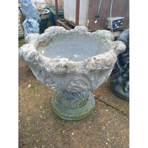 44 - Concrete garden urn