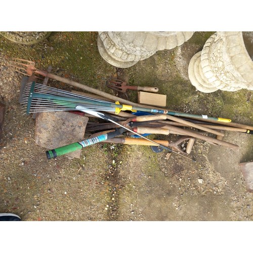 53 - Bundle of garden tools