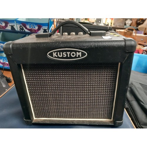 97 - Kustom amplifier - warranted until 12 noon Tuesday following the above sale