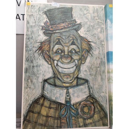 179 - Clown by Patrick print