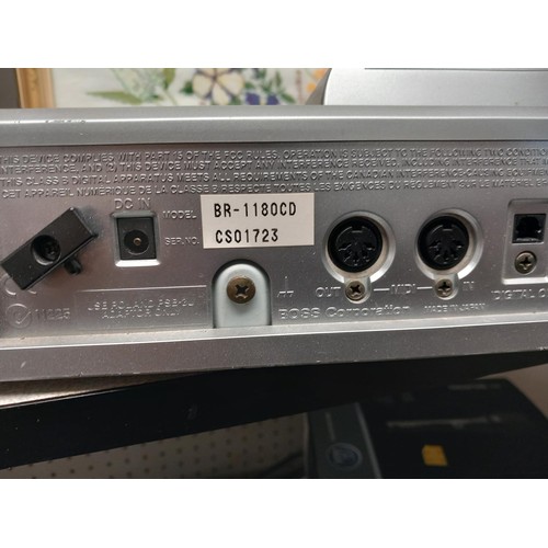 217 - Boss BR-1180 digital recording studio - warranted until 12 noon Tuesday following the above sale