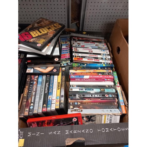 266 - 4 crates of DVDs