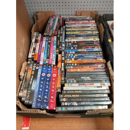 266 - 4 crates of DVDs