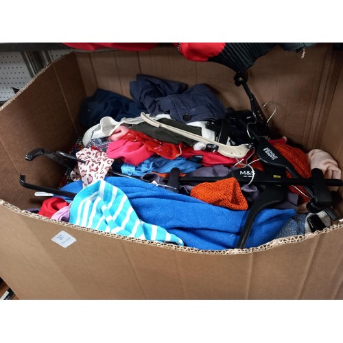 267 - Box of various ladies clothes