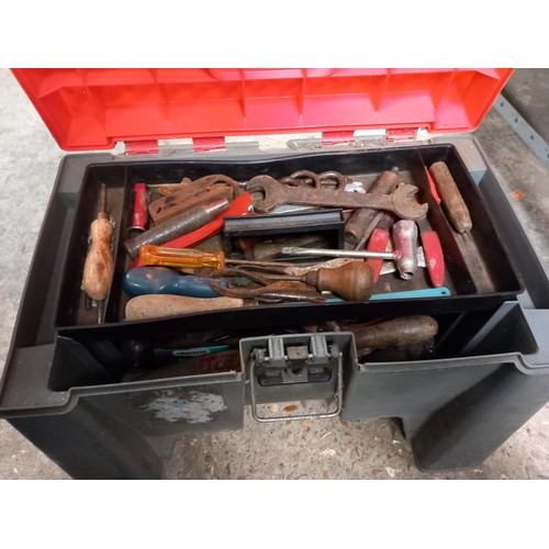 294 - Tool box & tools