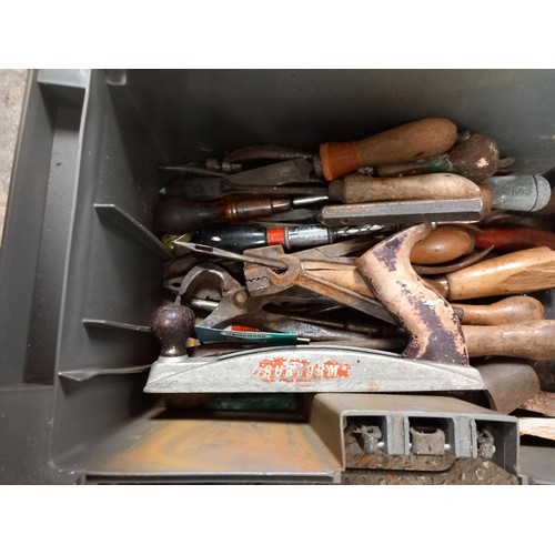 294 - Tool box & tools