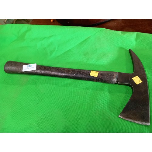 515 - Vintage fireman's axe