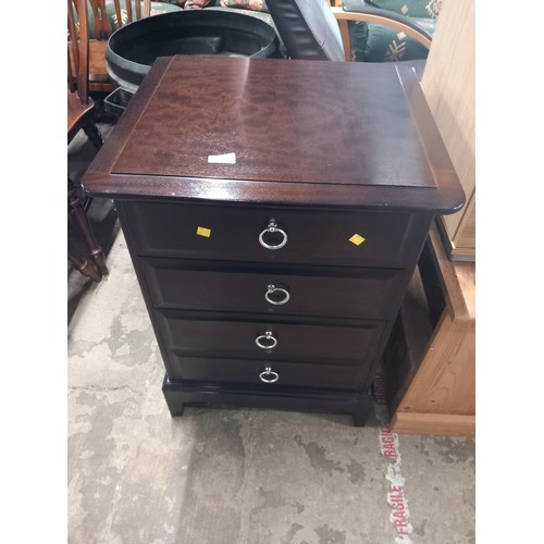 583 - Stag bedside chest