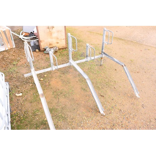 1 - Galvanised bike rack