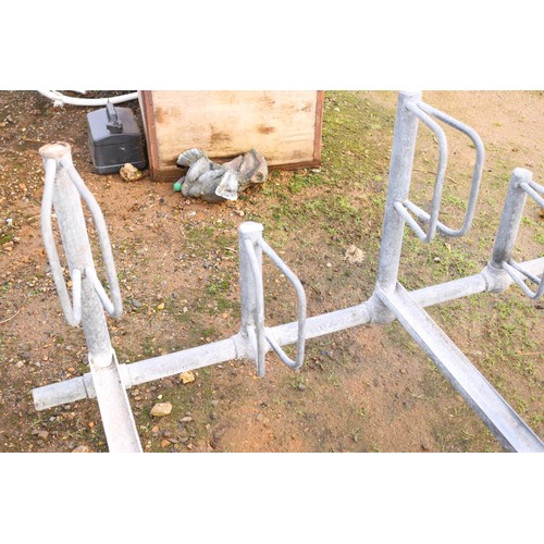 1 - Galvanised bike rack