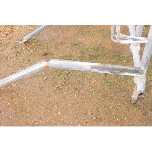 1 - Galvanised bike rack