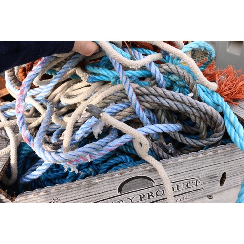 7 - Box of a large qty of rope