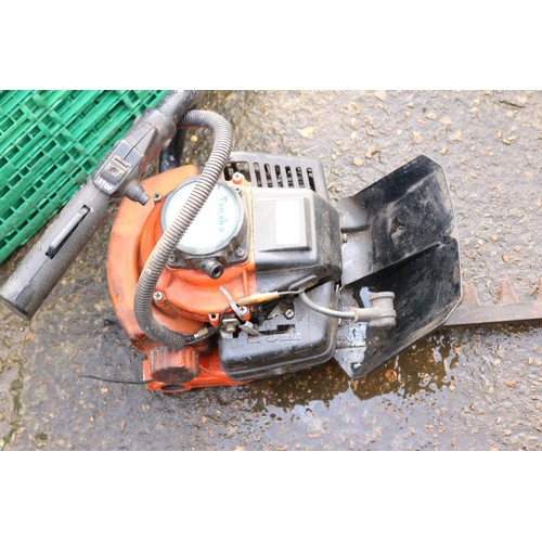 10 - 2 wing mirrors, pumps, hose & petrol hedge cutter (a/f)