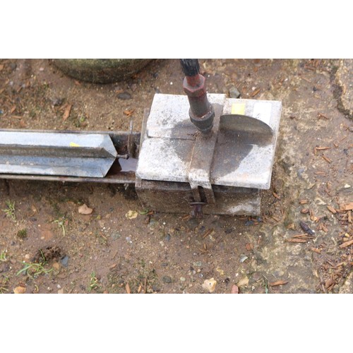 38 - Large galvanised hopper feeder