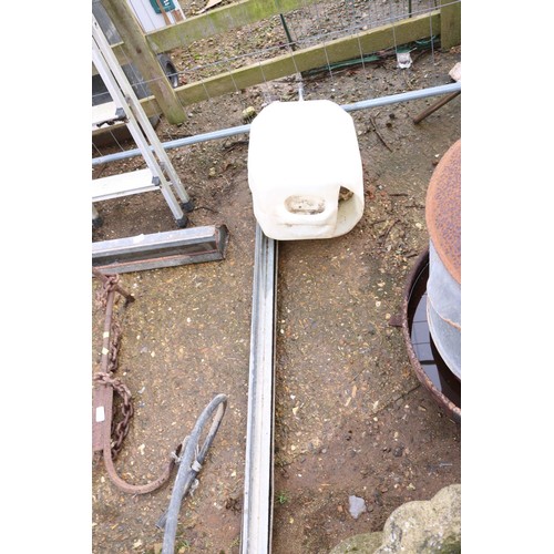 38 - Large galvanised hopper feeder