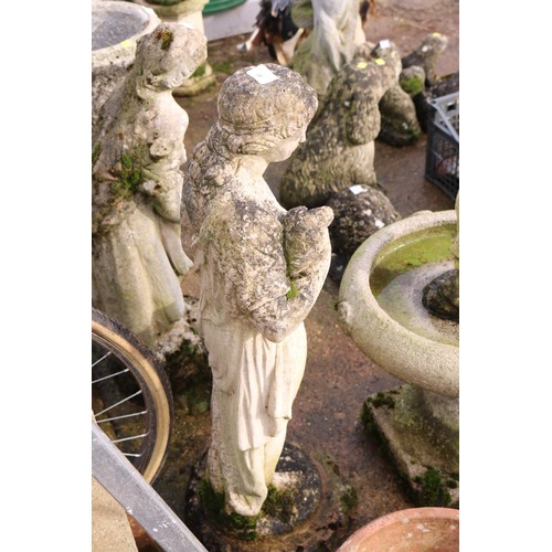 49 - Female garden statue