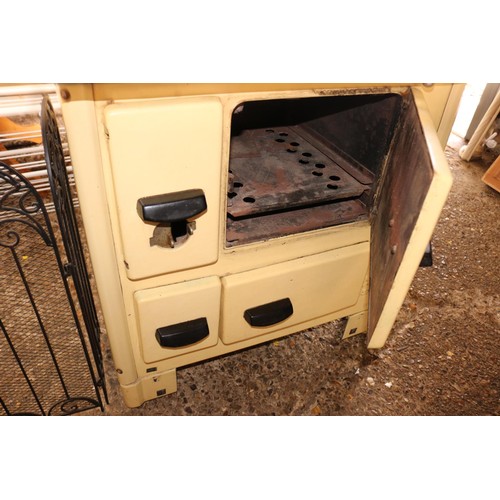 99 - Antique cast iron stove