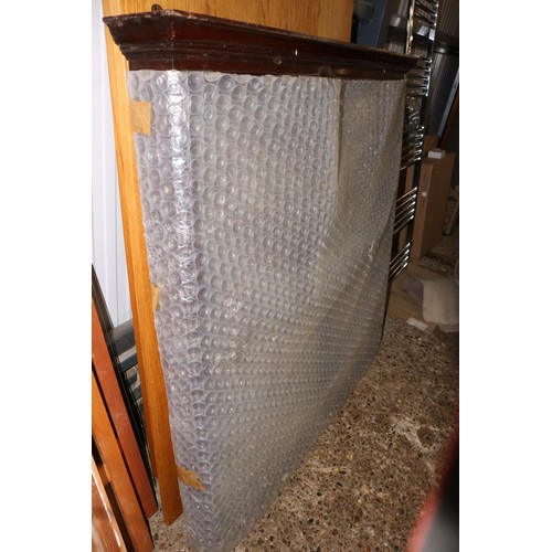 104 - Wall hanging glazed display case