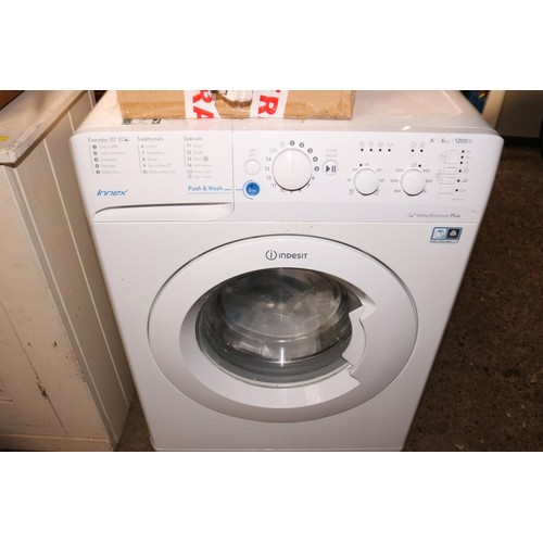 155 - Indesit washing machine - warranted until 12 noon Tuesday following the above sale