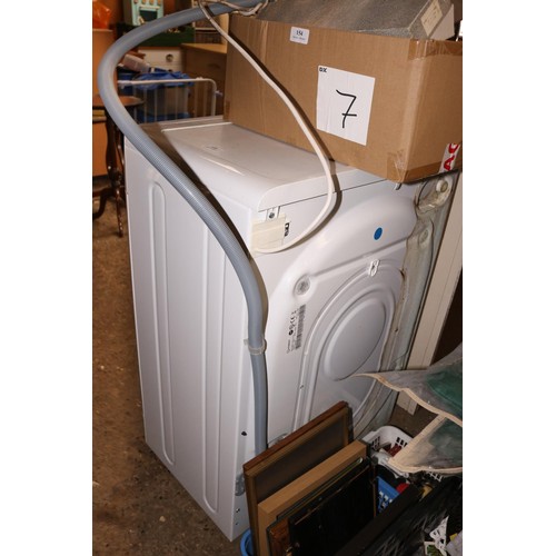 155 - Indesit washing machine - warranted until 12 noon Tuesday following the above sale