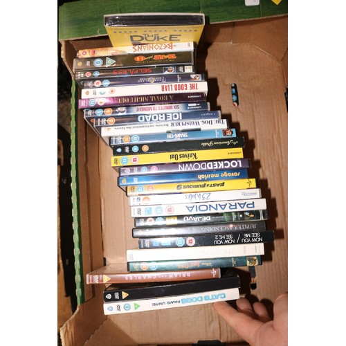 192 - 4 boxes of DVD's