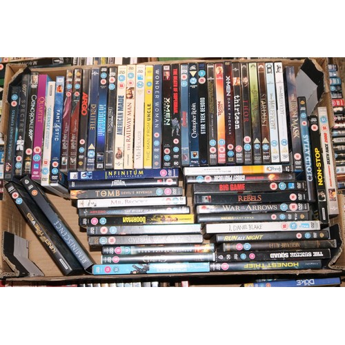 192 - 4 boxes of DVD's