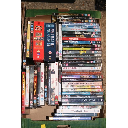 192 - 4 boxes of DVD's