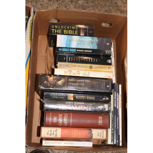 193 - 2 boxes of various books